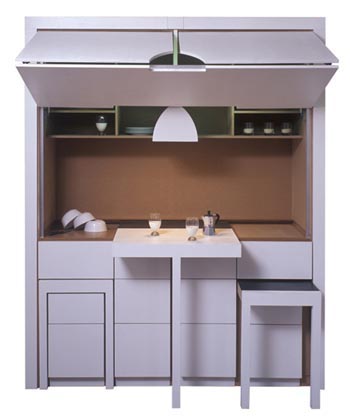 minimalista lakberendezés design a konyhában