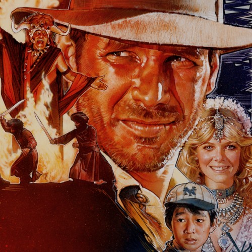 Indiana Jones és a Végzet temploma plakát