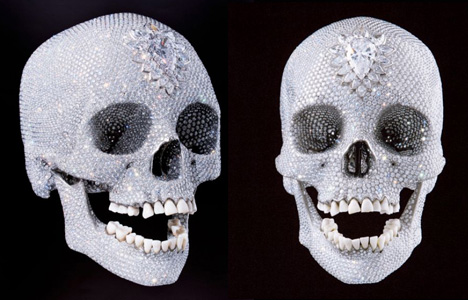Damien Hirst's skull - For The Love of God